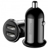 Baseus CCALLP-01 Grain Pro Nabíječka do Auta 2xUSB 4.8A Black