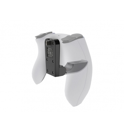 Gamepad nabíječka Genesis TIN 300 pro konzoli PS5, černo-bílá