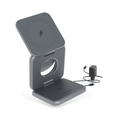 Epico Mag+ Foldable Wireless Charger - vesmírně šedá
