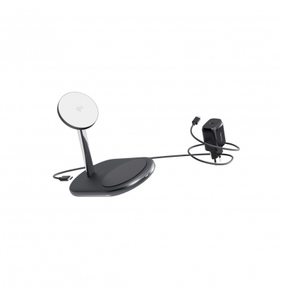 Epico UltraBase Qi2 2in1 Mag+ stojánek EX40-černá