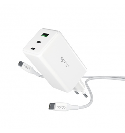 Epico GaN 100W adaptér EA100 s 1,2 m USB-C kabelem