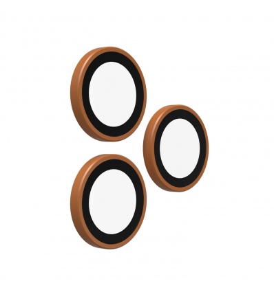 ZAGG Ochranná čočka Premium pro Apple iPhone 17 Pro/Pro Max/16 Pro/Pro Max/15 Pro/Pro Max - oranžová