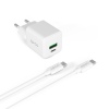 Epico GaN 20W adaptér EA20 s 1,2 m USB-C kabelem