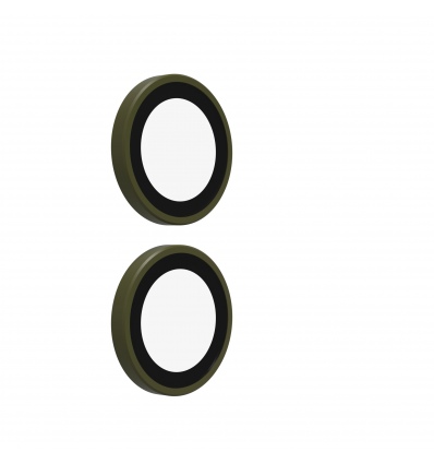 ZAGG Ochranná čočka Premium pro Apple iPhone 17/16/16+ - zelená