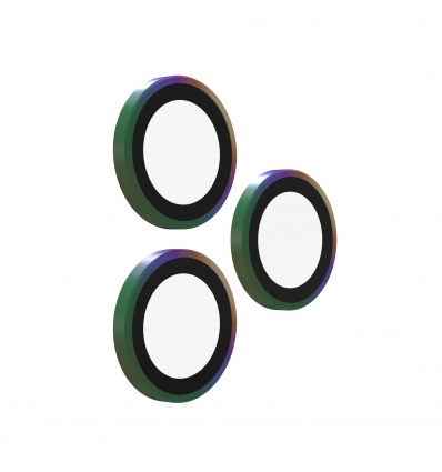 ZAGG Ochranná čočka Premium pro Apple iPhone 17 Pro/Pro Max/16 Pro/Pro Max/15 Pro/Pro Max - duhová