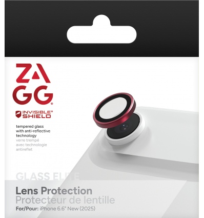 ZAGG Ochranná čočka Premium pro Apple iPhone Air - růžová