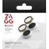ZAGG Ochranná čočka Premium pro Apple iPhone 17/16/16+ - zlatá třpytka