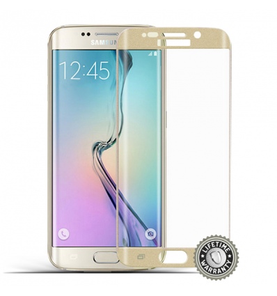 Screenshield™ SAMSUNG G928 Galaxy S6 Edge Plus Tempered Glass protection (Gold)