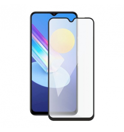 Screenshield VIVO Y52 5G (full COVER black) Tempered Glass Protection