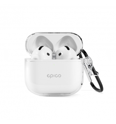 Epico transparentní pouzdro pro AirPods 4