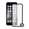 Screenshield™ APPLE iPhone 6/6S Tempered Glass protection display (full COVER black metalic frame)