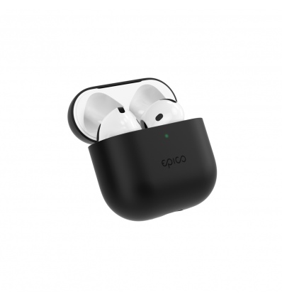 Epico silikonové pouzdro pro AirPods 4 - černá