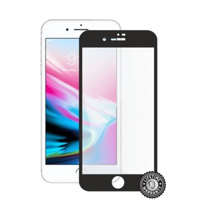 Screenshield APPLE iPhone 8 Plus Tempered Glass Protection (full COVER black)