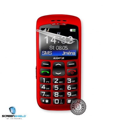 Screenshield ALIGATOR A670 senior folie na displej