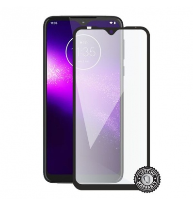 Screenshield MOTOROLA One Macro XT2016 Tempered Glass protection (full COVER black)