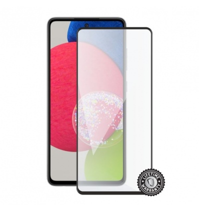 Screenshield SAMSUNG A528 Galaxy A52s 5G (full COVER black) Tempered Glass Protection