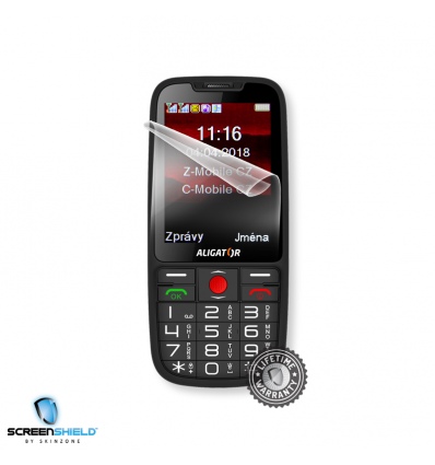 Screenshield ALIGATOR A890 senior folie na displej