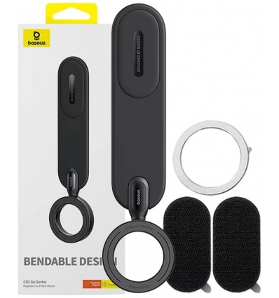 Baseus univerzální magnetický držák do auta na palubní desku C02 Go černý
