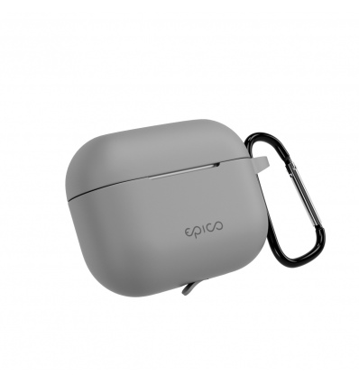 Epico pouzdro s karabinou AirPods Pro 3 - šedá