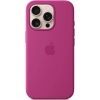 iPhone&nbsp;16 Pro Silicone Case with MS - Fuchsia
