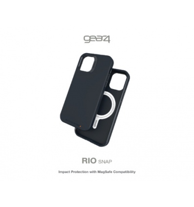 ZAGG GEAR4 D3O Rio Snap kryt iPhone 12 Pro Max černý