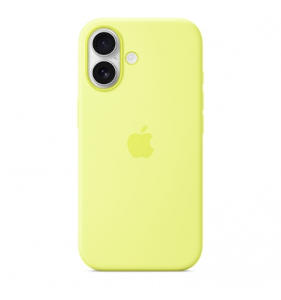 iPhone 17 Silicone Case with MagSafe - Neon Yellow