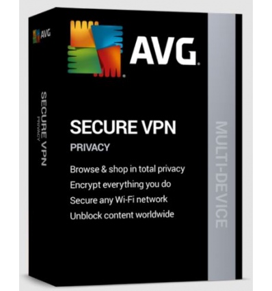 AVG Secure VPN (Multi-device, up to 10 device) 1 Year