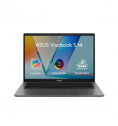 ASUS Vivobook S 14 OLED/M3407KA-OLED031W/AI7-350/14"/WUXGA/32GB/1TB/AMD int/W11H/Gray/2R