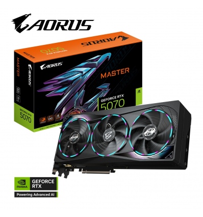GIGABYTE AORUS GeForce RTX 5070 MASTER/12GB/GDDR7