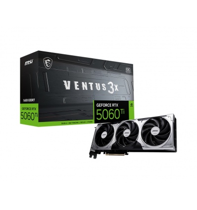 MSI GeForce RTX 5060 Ti VENTUS 3X/OC/16GB/GDDR7