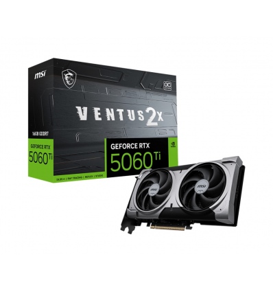 MSI GeForce RTX 5060 Ti VENTUS 2X PLUS/OC/16GB/GDDR7
