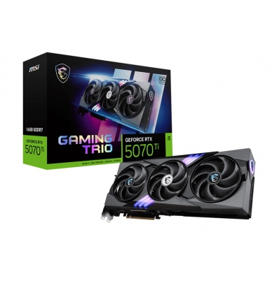 MSI GeForce RTX 5070 Ti TRIO/Gaming/OC/16GB/GDDR7