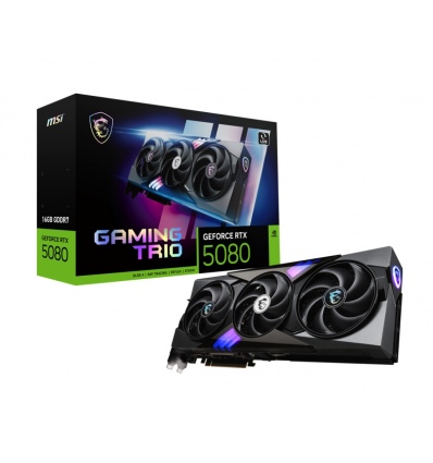 MSI GeForce RTX 5080 TRIO/Gaming/16GB/GDDR7