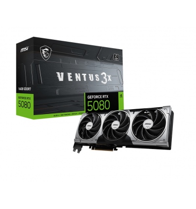 MSI GeForce RTX 5080 VENTUS 3X/16GB/GDDR7