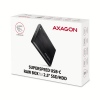 AXAGON EE25-A6C, USB-C 3.2 Gen 1 - SATA 6G 2.5" kovový RAW box, bezšroubkový