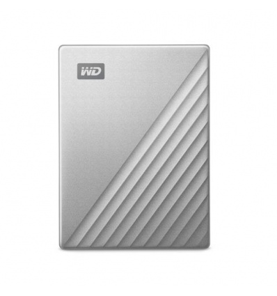 WD My Passport Ultra for Mac/4TB/HDD/Externí/2.5"/Stříbrná/3R