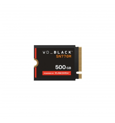 WD Black SN770M/500GB/SSD/M.2 NVMe/Černá/5R
