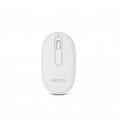 Dicota DESKTOP/Kancelářská/Optická/1 600 DPI/USB+BT/Bílá