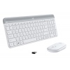 set Logitech slim Wireless MK470 - white, US