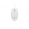 Natec optická myš RUFF 2/1 000 DPI/Kancelářská/Optická/1 000 DPI/Drátová USB/Bílá