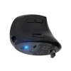 Vertikální bezdrátová myš Natec EUPHONIE PRO/Vertikální/Optická/Pro praváky/4 000 DPI/USB+BT/Černá