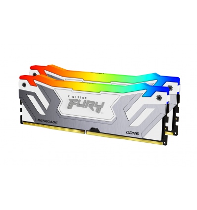 Kingston/CUDIMM DDR5/48/8800MHz/CL42/2x24GB/RGB/White