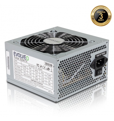 EVOLVEO Pulse 350,zdroj 350W,ATX,tichý,bulk,3YRW