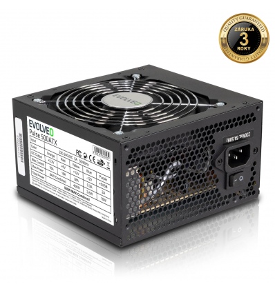 EVOLVEO Pulse 500,zdroj 500W,ATX,tichý,bulk,3YRW