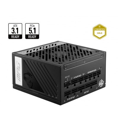 MSI zdroj MPG A850G PCIE5 850W 80PLUS GOLD m