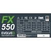 EVOLVEO FX 550,zdroj 550W ATX,14cm,80+,White,3YRW