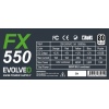 EVOLVEO FX 550,zdroj 550W ATX,14cm,80+,White,3YRW
