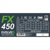 EVOLVEO FX 450,zdroj 450W ATX,14cm,80+,White,3YRW