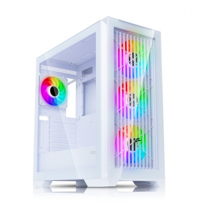 EVOLVEO Ptero Q2G,ATX/4x ARGB 120/sklo čelo+bok