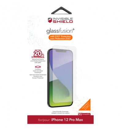 ZAGG Invisible Shield Fusion + D3O hybridní sklo iPhone 12 Pro Max